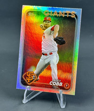 2024 Topps Series 2 Alex Cobb San Francisco Giants Base Rainbow Foil #497