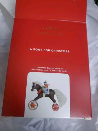 Hallmark Keepsake 2020 un pony per ornamento natalizio 23° di serie spedizione veloce - Foto 4 di 6