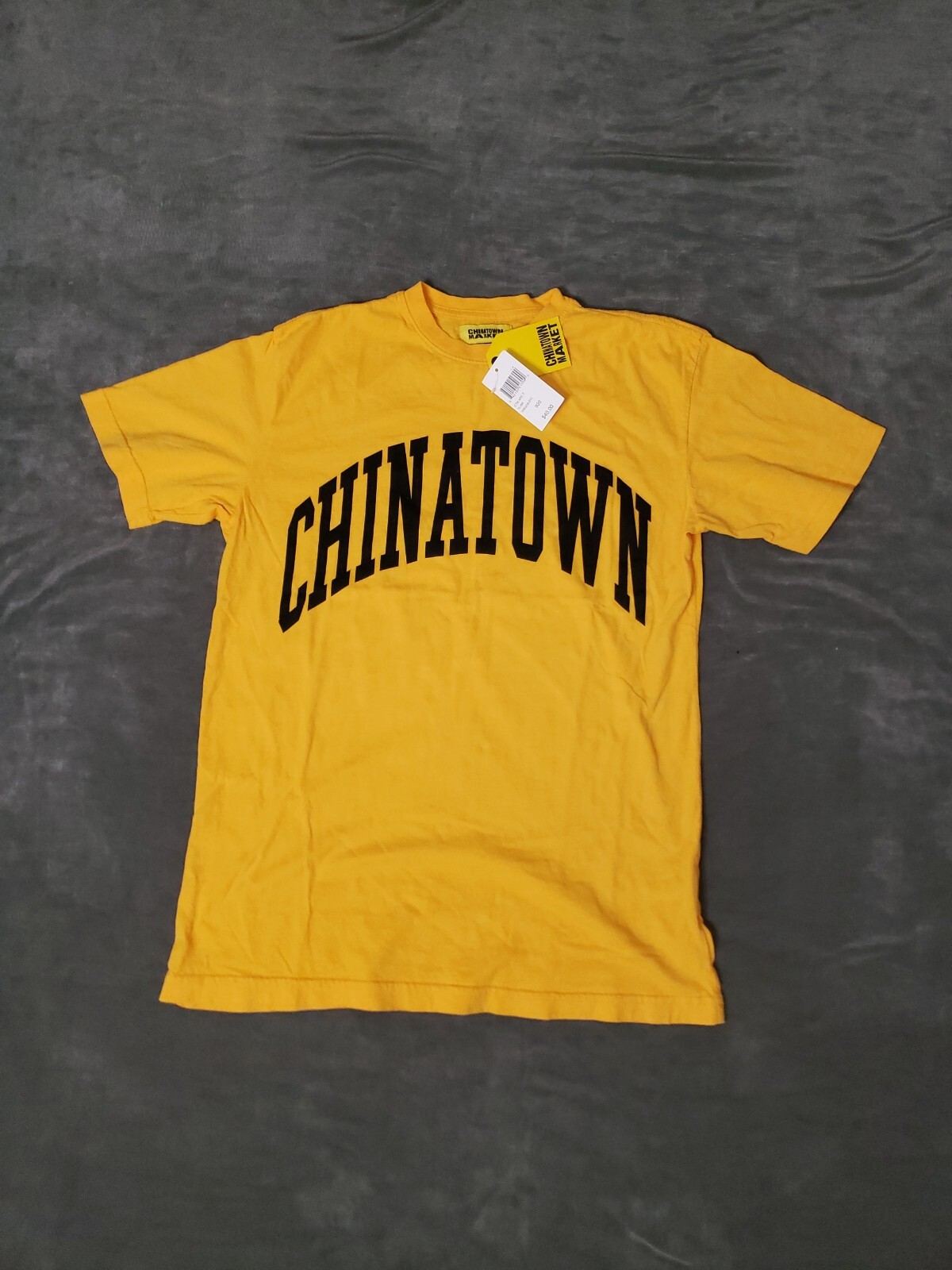 black and yellow chinatown shirt