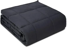Weighted Blanket 12lbs Queen Size Dark Grey 60x80 Weighted Blankets For Adults
