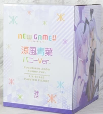 FREEing NEW GAME!! Aoba Suzukaze Bunny Ver. 1/4 PVC Figure w/ Tracking NEW