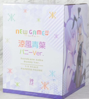 FREEing NEW GAME!! Aoba Suzukaze Bunny Ver. 1/4 PVC Figure w/ Tracking NEW