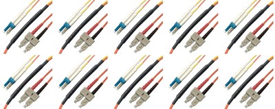 5M LC/SC Mode Conditioning LC Side Fiber Optic Cable 9/125-62.5/125 10 Pack