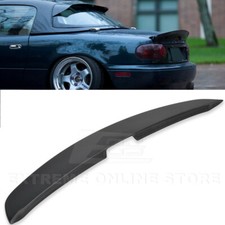 For 90-97 Mazda Miata Mx5 Kg Works Style Abs Plastic Rear Trunk Lid Wing Spoiler