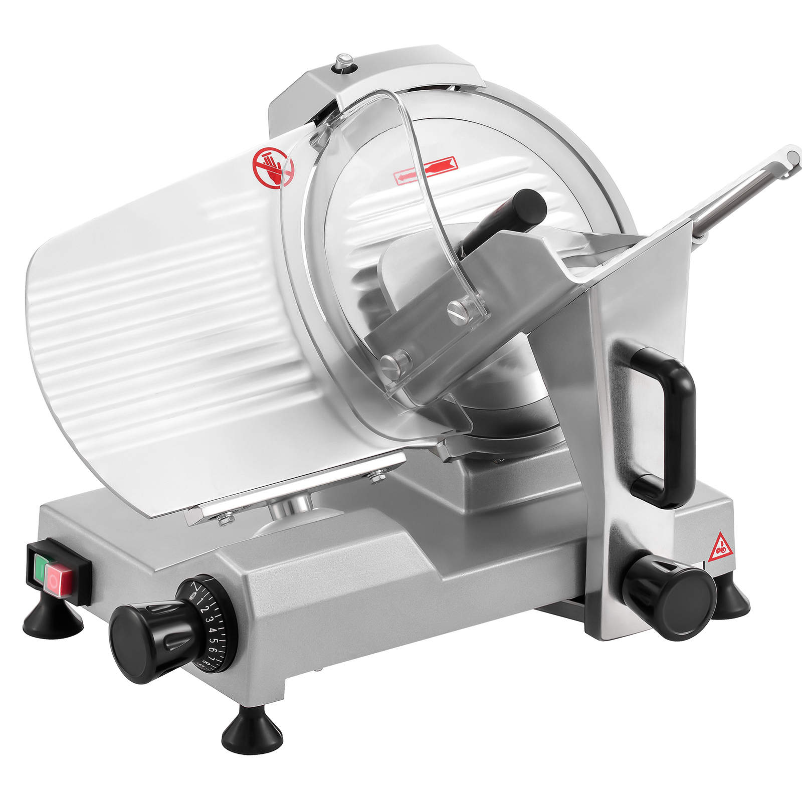 Wilprep Commercial 10" Electric Meat Slicer 240W 1400RPM Deli Cheese