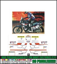 STICKERS XT 750 Z SUPER T�n�r� PETERHANSEL 98 COMPATIBLE KIT