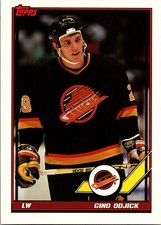 1991-92 Topps - #203 Gino Odjick