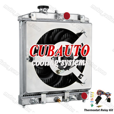 3 Rows Radiator Shroud Fan Relay For 1992-2000 Honda Civic Del Sol Integra 1996