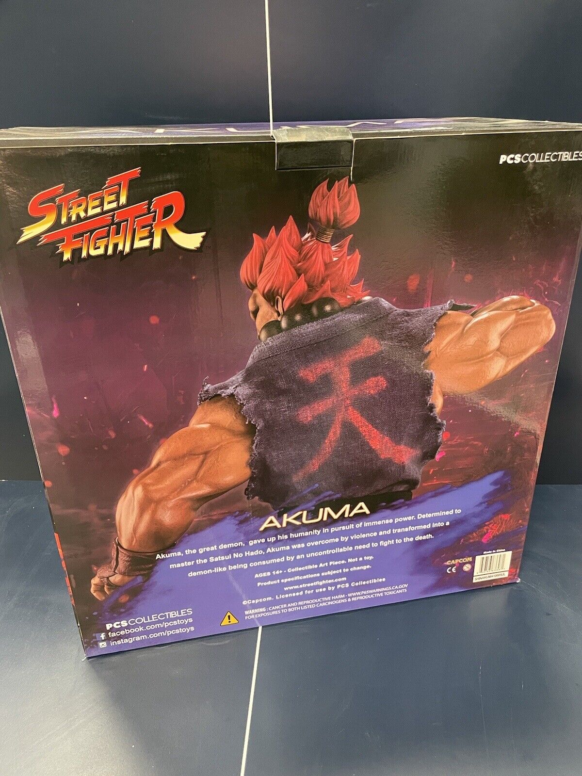 Pop Culture Shock Street Fighter Collectibles Akuma 1/4 Scale Polyston –  Maybang's Collectibles