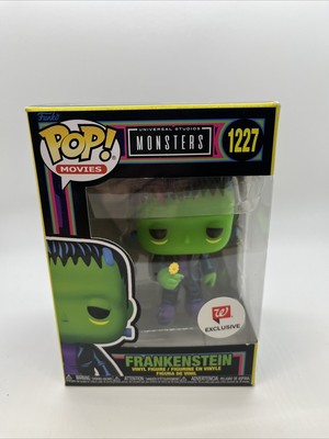 Funko Pop! Frankenstein #1227 ~ Black Light Walgreens Exclusive w/Protector