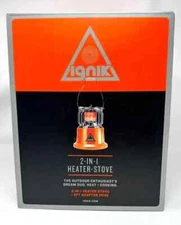 Ignik 2-in-1 Heater Stove Orange
