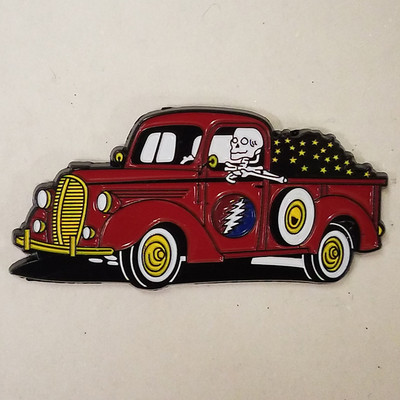 GRATEFUL DEAD - TRUCKIN - HAT PIN - BRAND NEW - BAND HP031 ...
