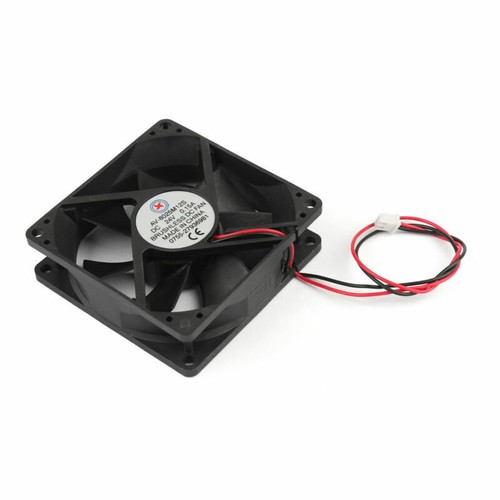 10x DC 24V Mini 8cm 80x80x25mm 8025S 80mm CPU System brushless Cooling Fan-2pi A - Picture 4 of 7