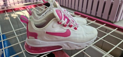 Nike Air Max 270 React Weiß Pink Gr.38 Gebraucht 