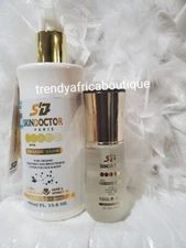 Skin Doctor Paris ORGANIC Glow Lotion &  Ultra Radiance Serum AUTHENTIC 