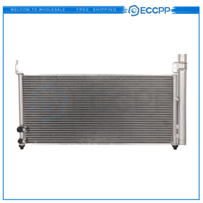 AC Condenser For 2011-2017 Lexus CT200h Toyota Prius 1.8L AC3790 Aluminum
