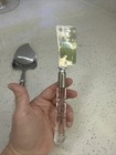 Mirage Stainless Steel Cheese  Serving Knives Lucite Handle — photo 6