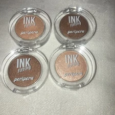 4 Peripera Ink Fitting Shadow #4 Chemistry Goddess #7 Fondant Cocktail Eyeshadow