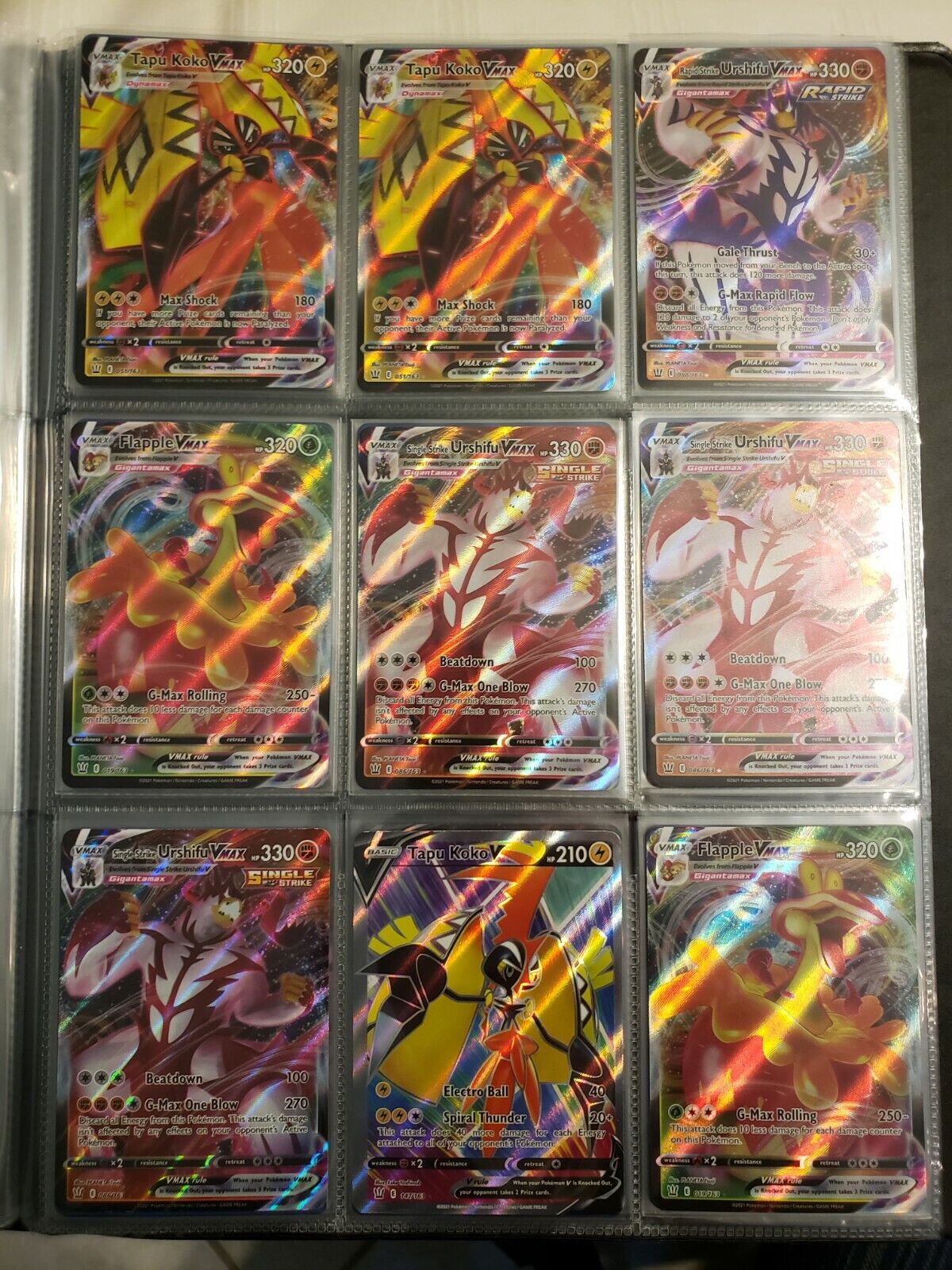 Battle Styles Full Art Pokemon Cards Singles NM-M (Many to Choose From)