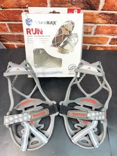 Yaktrax Run Ice Traction Cleats Spikes Coils Gray Size Small 1 Pair