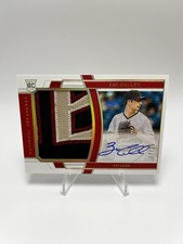 2020 Panini National Treasures Zac Gallen #190 Rookie Card Patch Auto /25 Dbacks