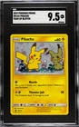 2019 Pokemon Promo Pikachu-Holo #SM162 SGC 9.5 Team Up Blister