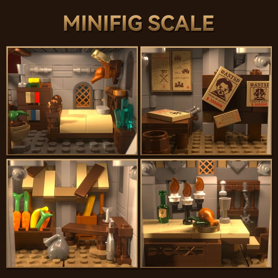 2484PCS Sword of Holy Spirit Castle Building Blocks Toys Kits Christmas gift - Image 4 of 4