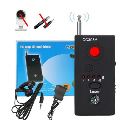 Hidden Camera Detector Anti Spy Bug GPS Tracker Finder Scanner Device Hotel Car