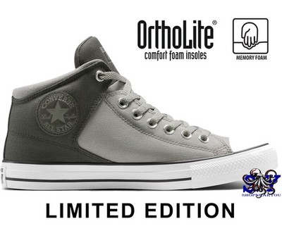 CONVERSE Men's Chuck Taylor All Star High Street  Canvas Mid-Top Shoes