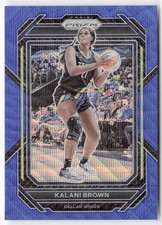 2023 Panini Prizm WNBA #22 Kalani Brown Blue Wave
