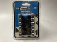 Mr Gasket 916 Exhaust Header Bolts, 3/8"-16 X 3/4" - 12 PACK