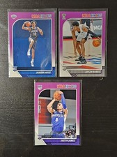 Lot of 3 - 2019-20 Panini NBA Hoops Basketball Purple Parallel Rookies
