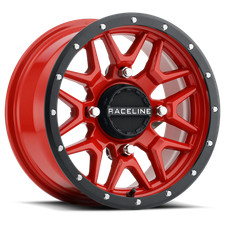 RACELINE 2019 Defender Max HD8 XT Can-Am KRANK WHEEL 14X7 4/137 5+2 (+10MM) BLK/