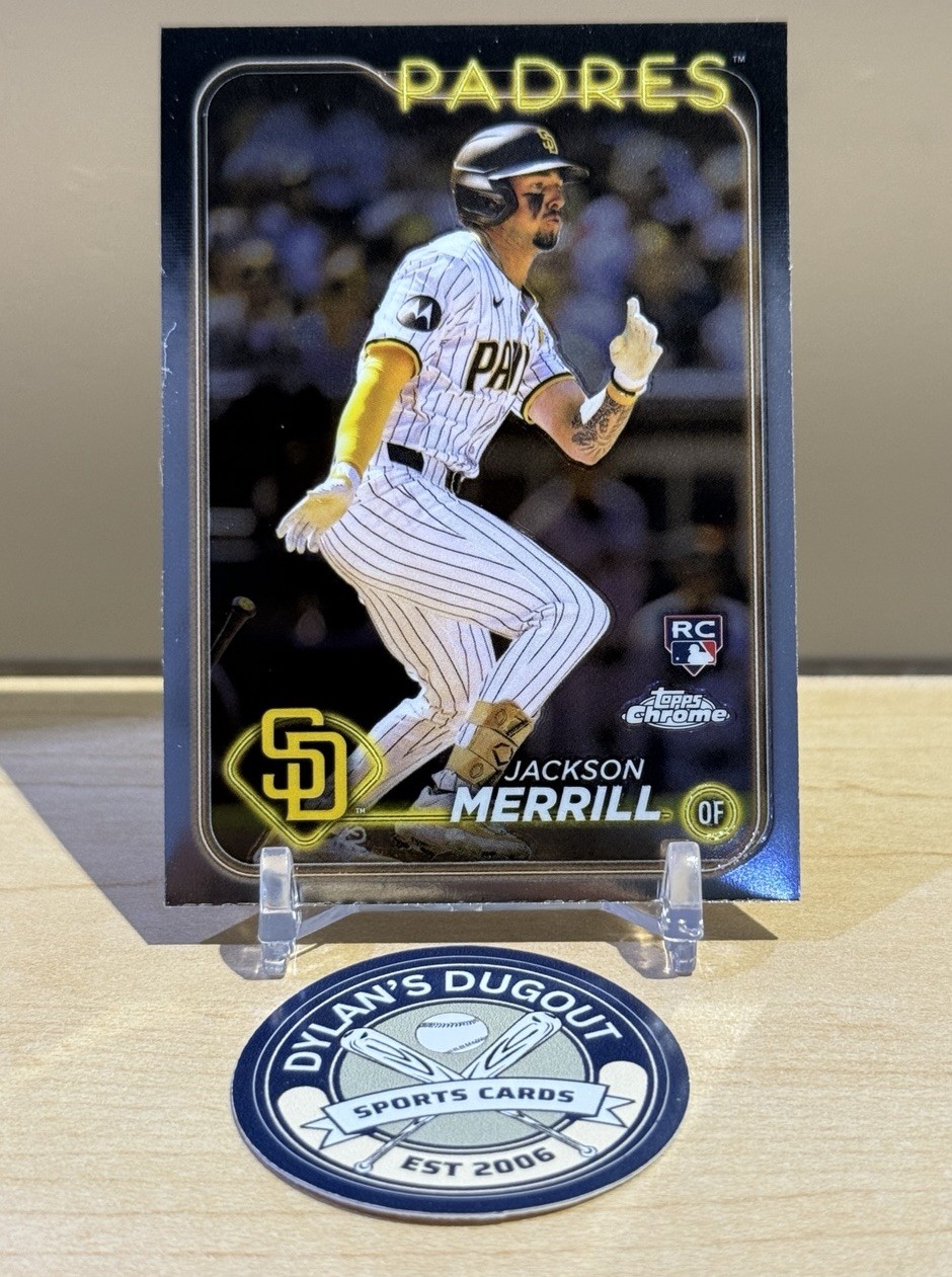 2024 Topps Chrome - Jackson Merrill #207 (RC)