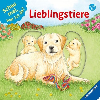 Schau mal, wer ist da? Lieblingstiere Schwarz, Regina: