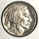 1937 -S BUFFALO NICKEL SUPER GEMBU++ NICE STRONG STRUCK BUFFALO GREAT LUSTER