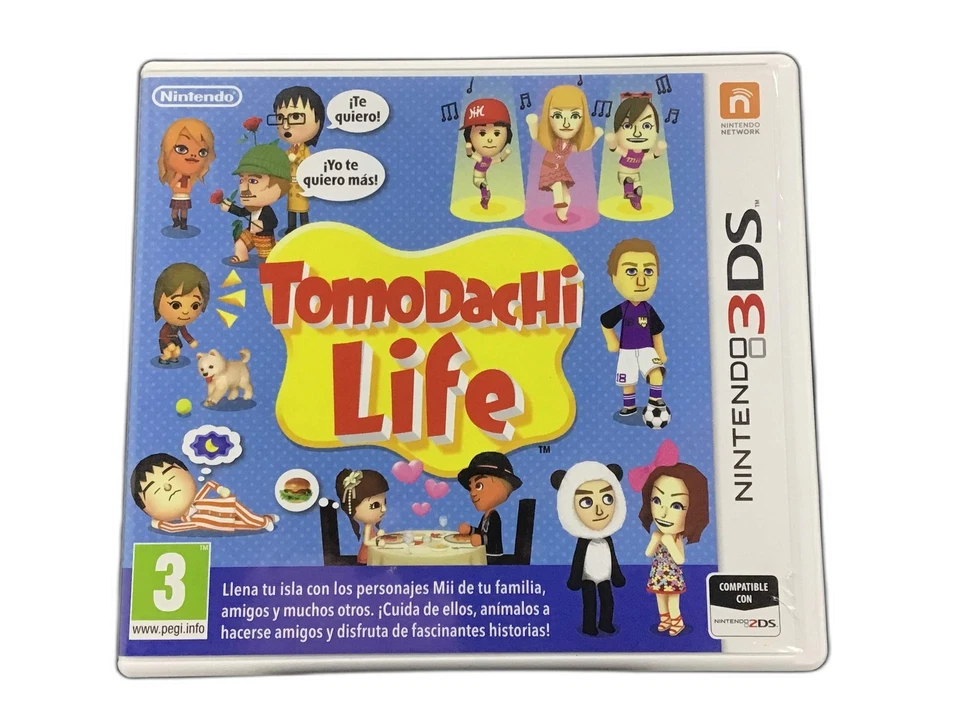 NINTENDO 3DS TOMODACHI LIFE MUY BUEN ESTADO PAL ESPAÑA, foto 1 de 5
