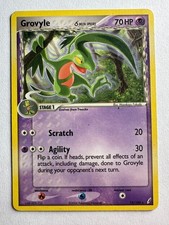 Grovyle 19/100 Delta Species Rare Crystal Guardians Pokemon MP/HP