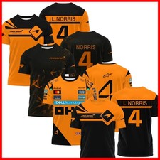 HOT Lando Norris 4 Mclauren Formula 1 Team Shirt, F1 McLaren Team, Lando Norris