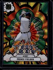 Prince Fielder 2025 Donruss Bomb Squad Green Laser Detroit Tigers #4