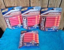 LOT OF 4 NEW Hasbro NERF N-strike Elite 10x Mega Foam Darts Bullets 10 Count C61