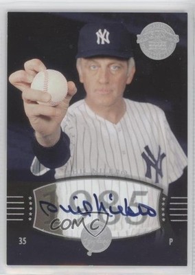 2004 Upper Deck Legends Timeless Teams Silver Phil Niekro #239 Auto HOF 12xz