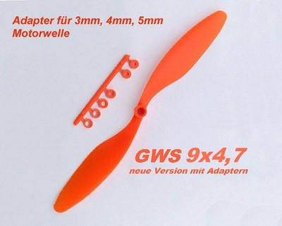 Propeller für Shockflyer Slowflyer Parkflyer GWS 9x4.7