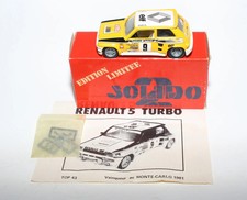 Solido 1711 Renualt 5 Turbo 1981 Monte Carl Winner, Mint in Good Original Box