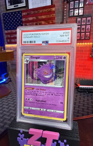 Gengar graded PSA 8 for sale on eBay
