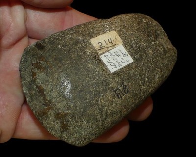 CELT MADISON CO ILLINOIS AUTHENTIC INDIAN ARTIFACT TOOL HARDSTONE COLLECTIBLE