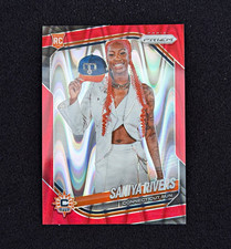 Panini Prizm WNBA 2025 Saniya Rivers RC Red Seismic /249 #150 Connecticut Sun