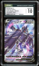 2021 Pokemon Battle Styles #156 Corviknight V Full Art CGC 10 Gem Mint on eBay