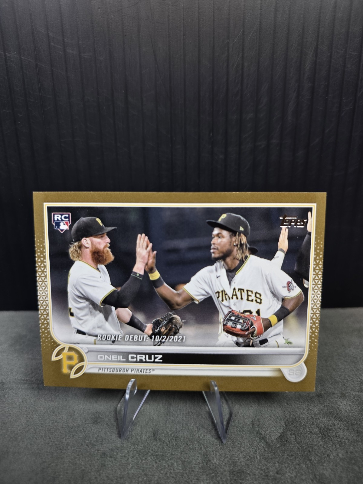 2022 Topps Update Series - Rookie Debut Oneil Cruz #US113 Gold /2022 (RC) Rookie