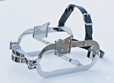 Equine Dental FULL Mouth Speculum Horse Dental Mouth Gag Durable Leather Straps